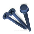 Hex Head Blue Respet Color Concrete Screw Anchor